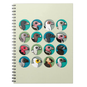 Caderno Espiral Abutres do Velho Mundo
