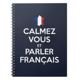 Caderno Espiral Acalme-se e Fale Francês