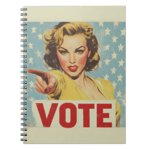 Caderno Espiral Ação Patriótica: Votação!