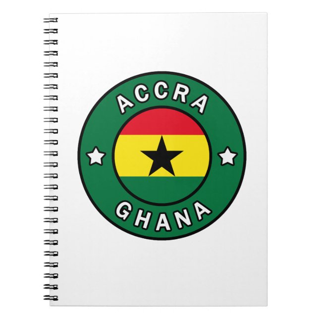 Caderno Espiral Accra Gana (Frente)