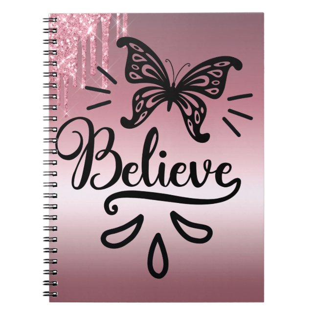 Caderno Espiral Acredite (Frente)