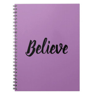 Caderno Espiral Acredite