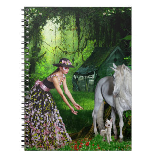 Caderno Espiral Acredite no notebook espiral mágico