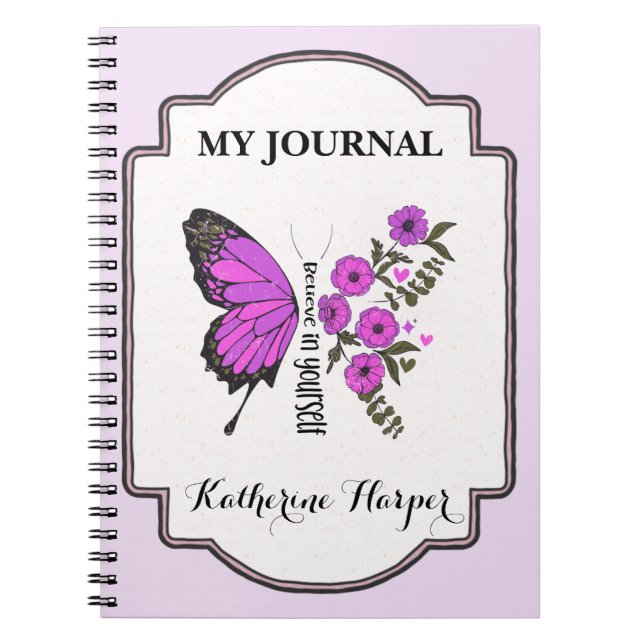 Caderno Espiral Acredite no seu costume (Frente)