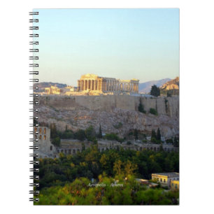 Caderno Espiral Acrópole - Atenas
