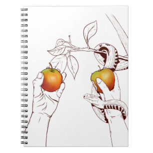 Caderno Espiral Adam e Eve