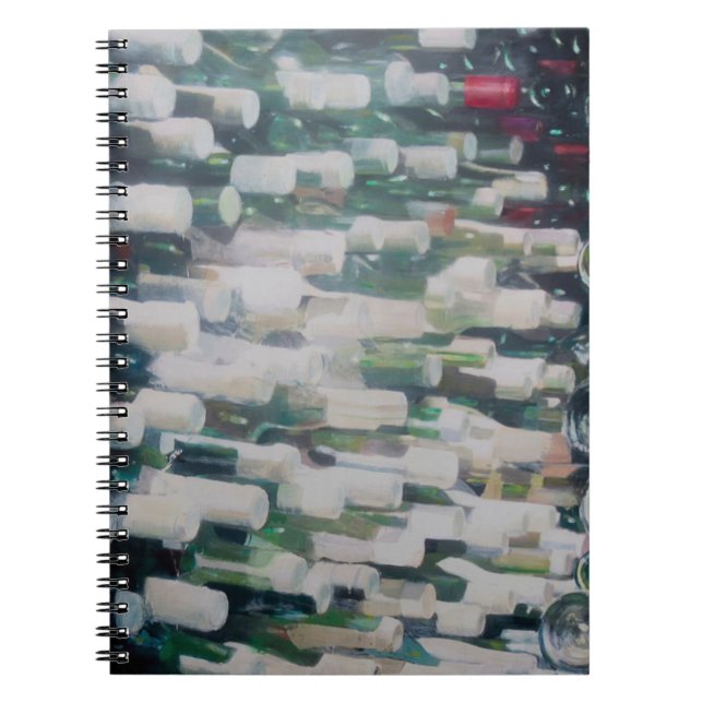 Caderno Espiral Adega de vinho 2012 (Frente)