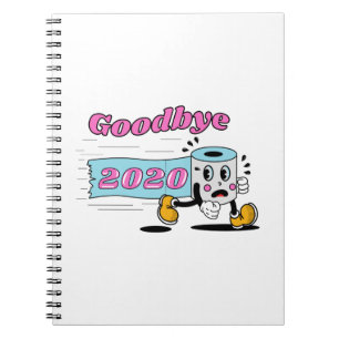 Caderno Espiral Adeus 2020 - Finalmente acabou
