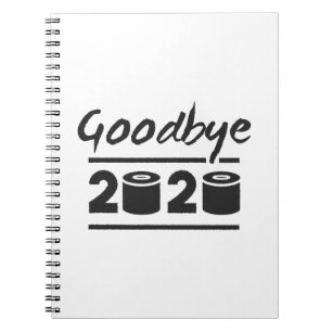 Caderno Espiral Adeus 2020 Papel higiênico – finalmente acabou