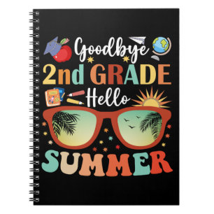 Caderno Espiral Adeus segundo, Grau Alô, Verão