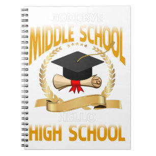 Caderno Espiral Adeus Segundo grau de Alô da Escola Média