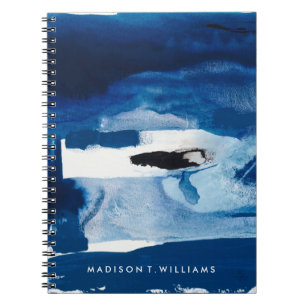 Caderno Espiral Adicionar Seu Nome  Azul Amore II