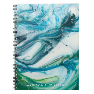 Caderno Espiral Adicionar Seu Nome  Varredura de Tidal II