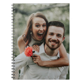 Caderno Espiral "Adicionar Sua Própria Foto"