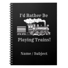 Caderno Espiral Adicione Nome, Mude Texto, Eu Preferencialmente Jo