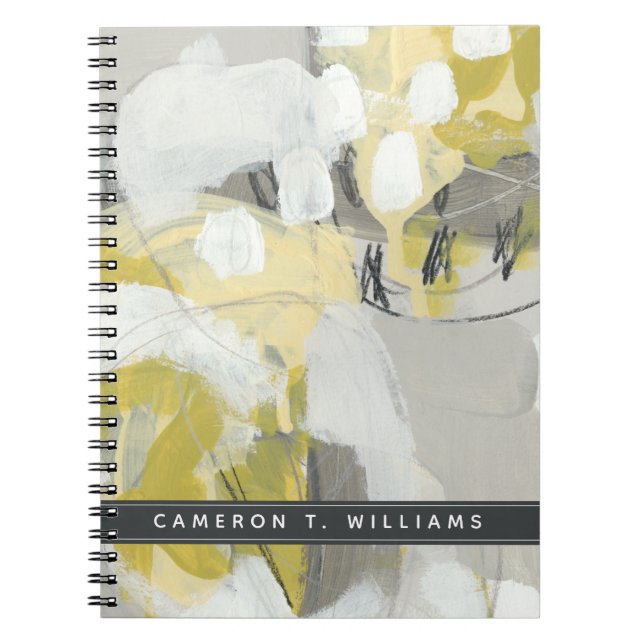 Caderno Espiral Adicione seu nome | Citron Mist (Frente)