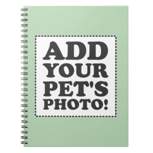 Caderno Espiral "Adicione sua própria foto "