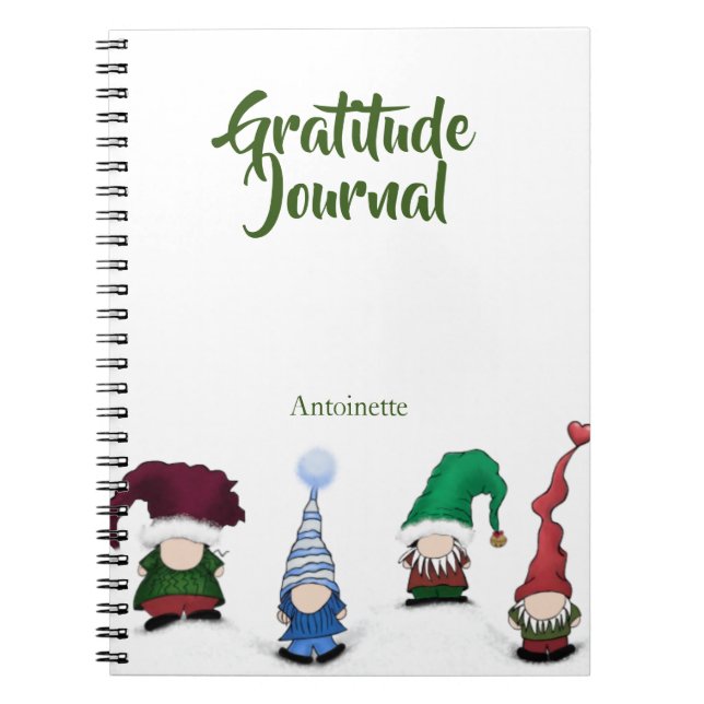 Caderno Espiral Adorable Gnome Posse (Frente)