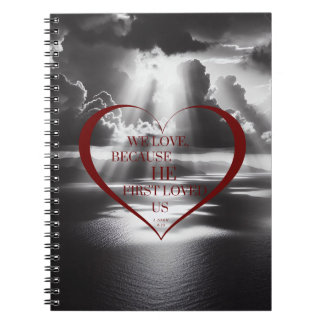 Caderno Espiral Adoramos Porque O Notebook