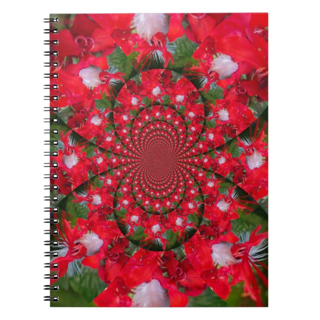 Caderno Espiral Adorável Crimson Alienígena (Frente)