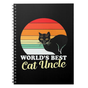 Caderno Espiral Adorável Natal do Cat Lover