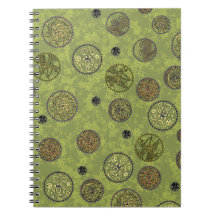 Adornos Steampunk Verde