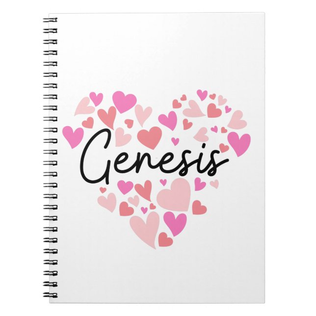 Caderno Espiral Adoro Gênesis (Frente)