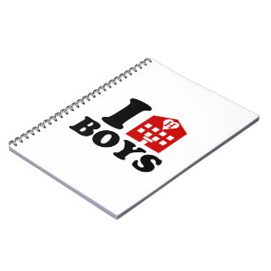 Caderno Espiral Adoro Hotel Boys