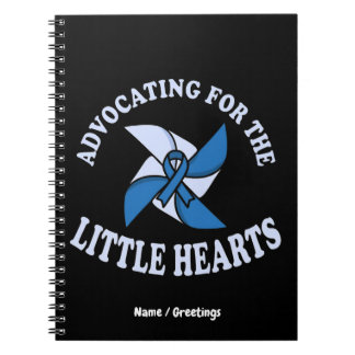 Caderno Espiral Advocating for Little Hearts Child Abuse Preventio