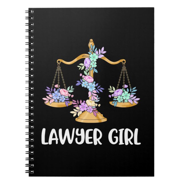 Caderno Espiral Advogada (Frente)