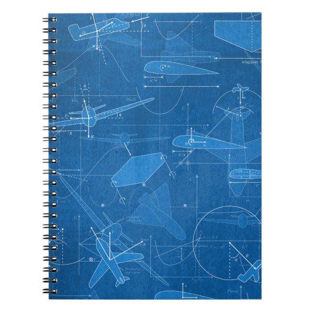 Caderno Espiral Aerodinâmica (Frente)