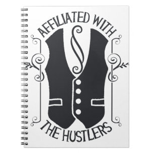 Caderno Espiral Afiliado aos Hustlers