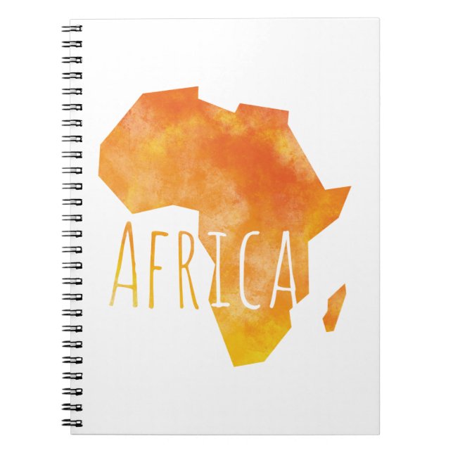 Caderno Espiral África (Frente)