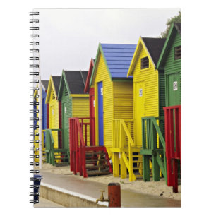 Caderno Espiral África do Sul, Cabo Ocidental, St James. Colorido