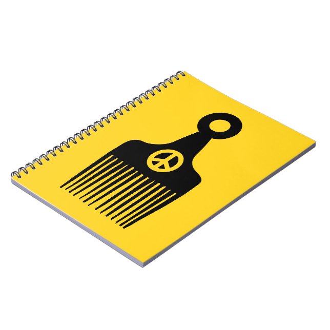 Caderno Espiral Afro Hair Peace (Left Side)