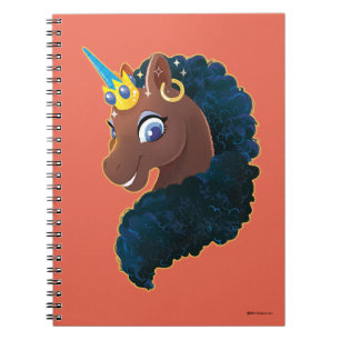 Caderno Espiral Afro Unicorn Magia