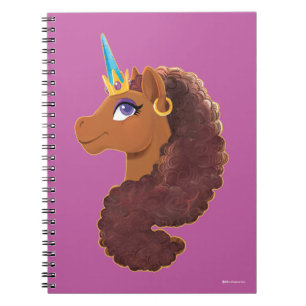 Caderno Espiral Afro Unicorn Único
