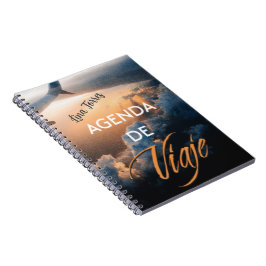 Caderno Espiral Agenda De Viaje