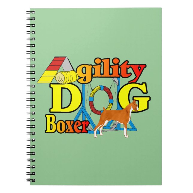 Caderno Espiral Agilidade do Boxer (Frente)