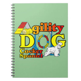 Caderno Espiral Agilidade do coker Spaniel