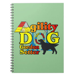 Caderno Espiral Agilidade do Gordon Setter