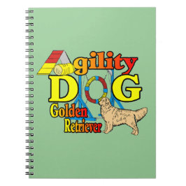 Caderno Espiral Agilidade do ouro Retriever