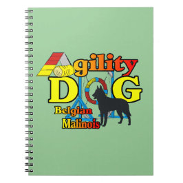 Caderno Espiral Agilidade Malinois Belga