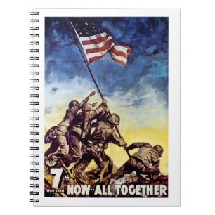 Caderno Espiral Agora tudo junto ~ Iwo Jima