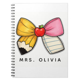 Caderno Espiral Agradecimento Personalizado para Professores | Pro