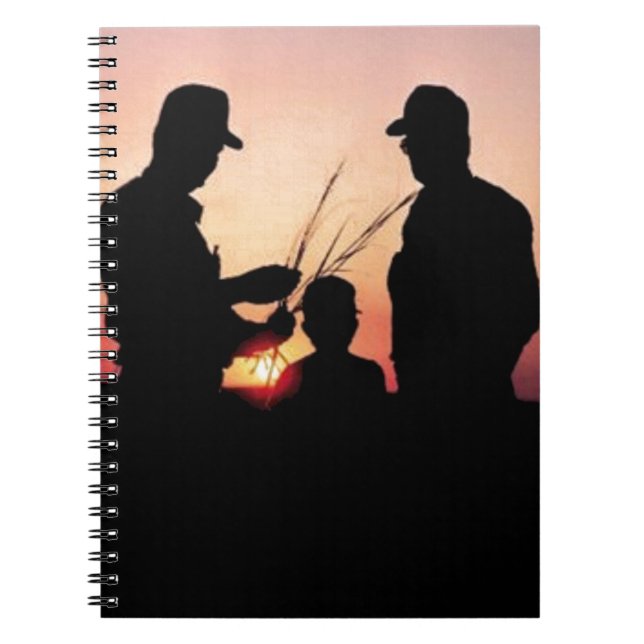 Caderno Espiral Agricultores e Sunset (Frente)
