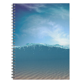 Caderno Espiral Água