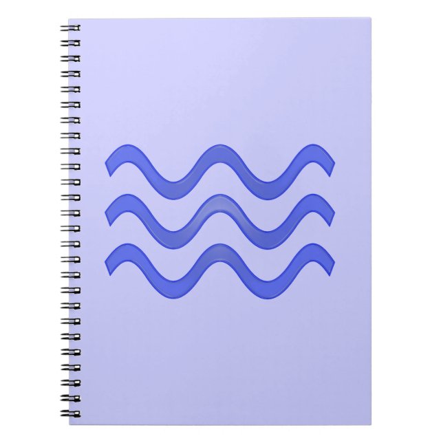 Caderno Espiral Água (Frente)