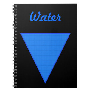 Caderno Espiral Água