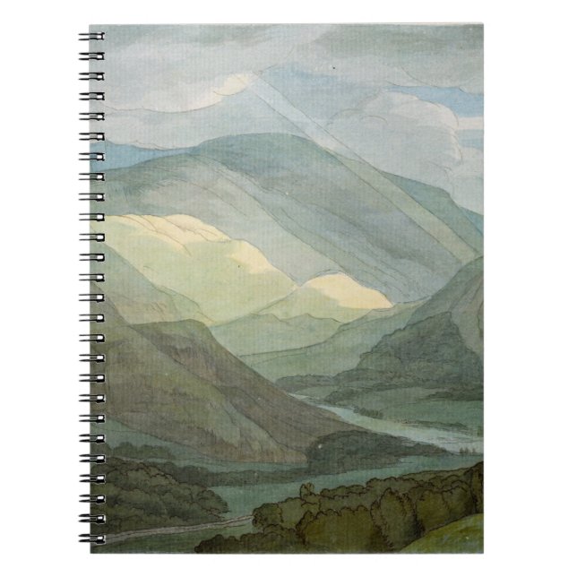 Caderno Espiral Água de Rydal, 1786 (w/c) (Frente)